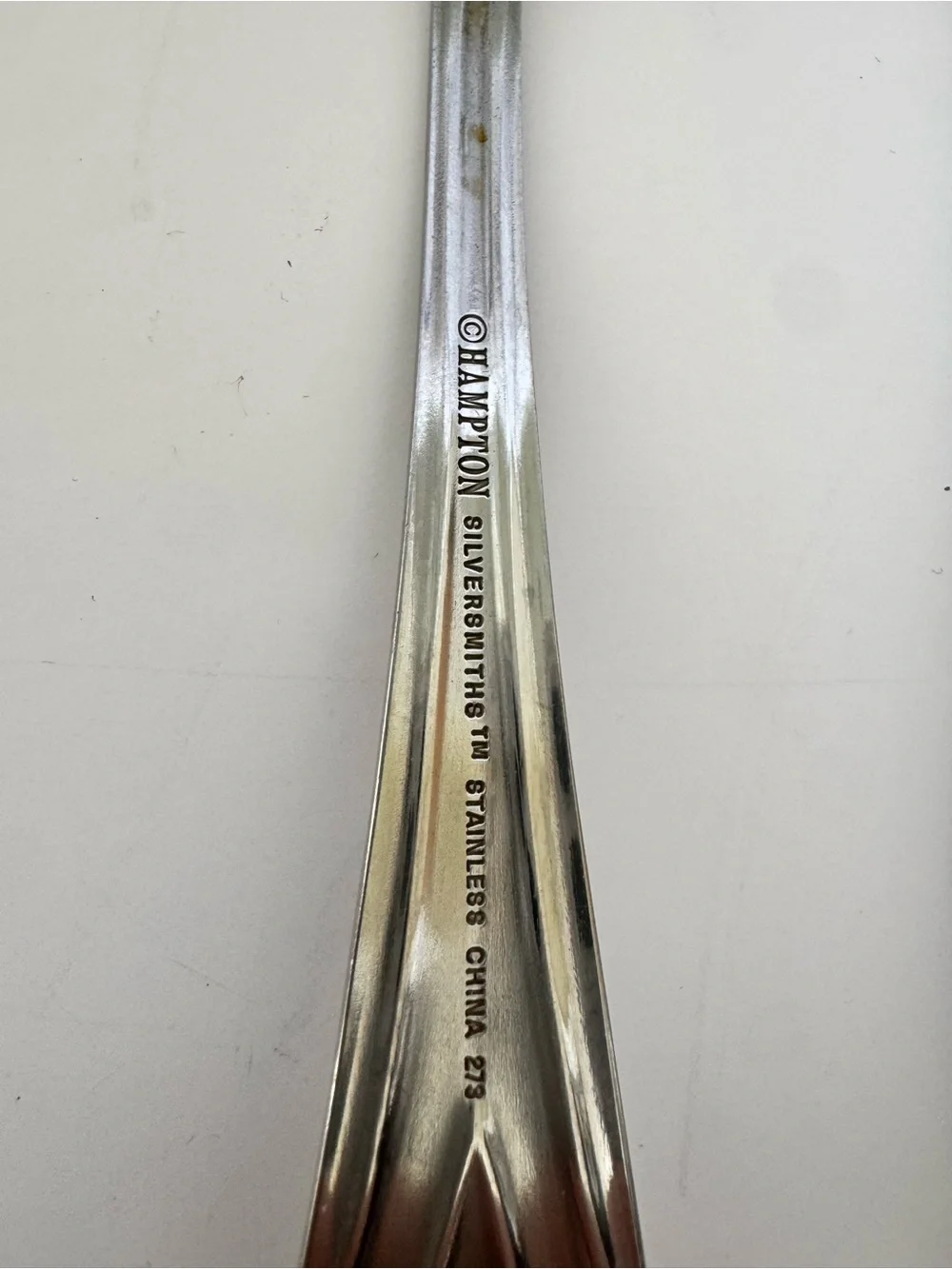 Hampton Silversmiths Bistro Mirror Spoons Set of 2 Stainless Flatware